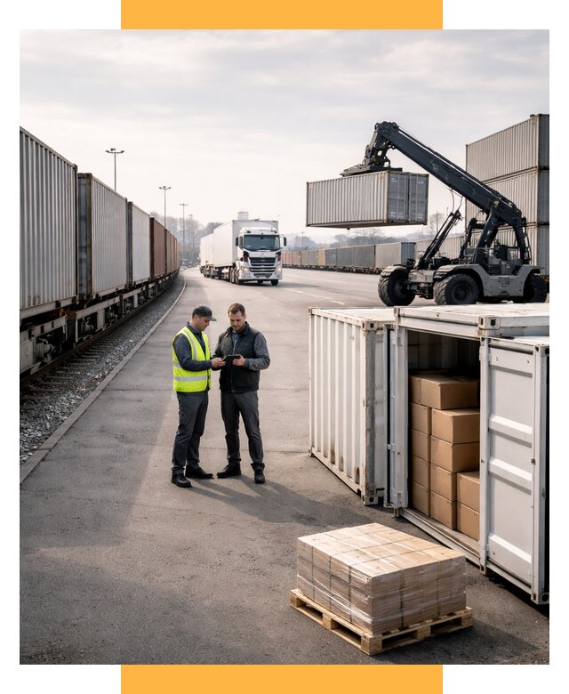 Международные мультимодальные перевозки от 45770 р. | СетСервис-Нжк