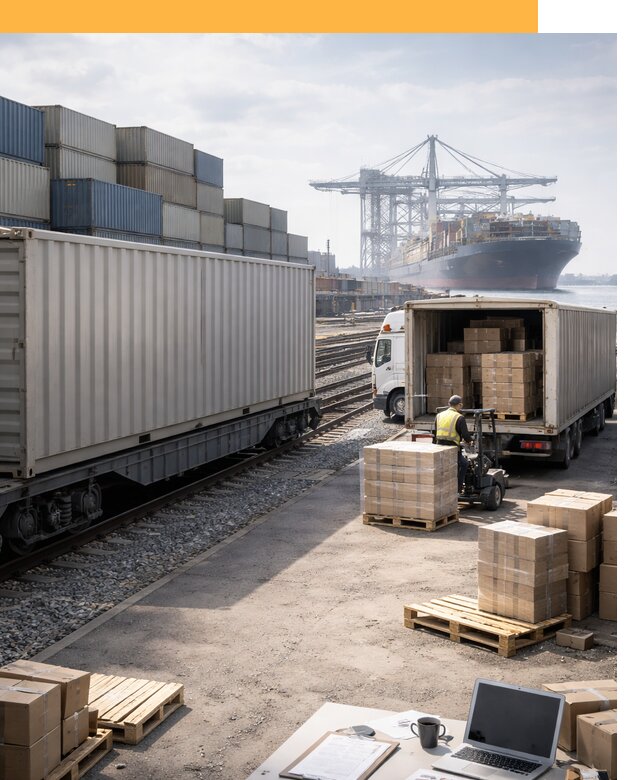 Мультимодальные перевозки грузов по миру от 45770 руб