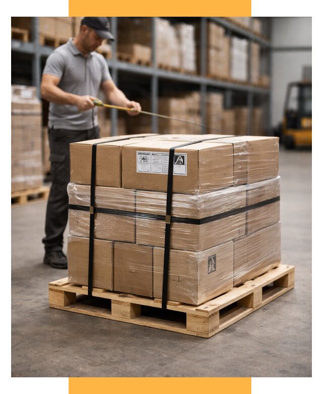 Упаковка и паллетирование грузов от 3560 р. | СетСервис-Нжк