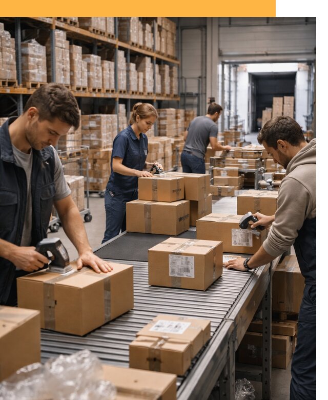 Доставка товаров для маркетплейсов от двери до склада от 7628