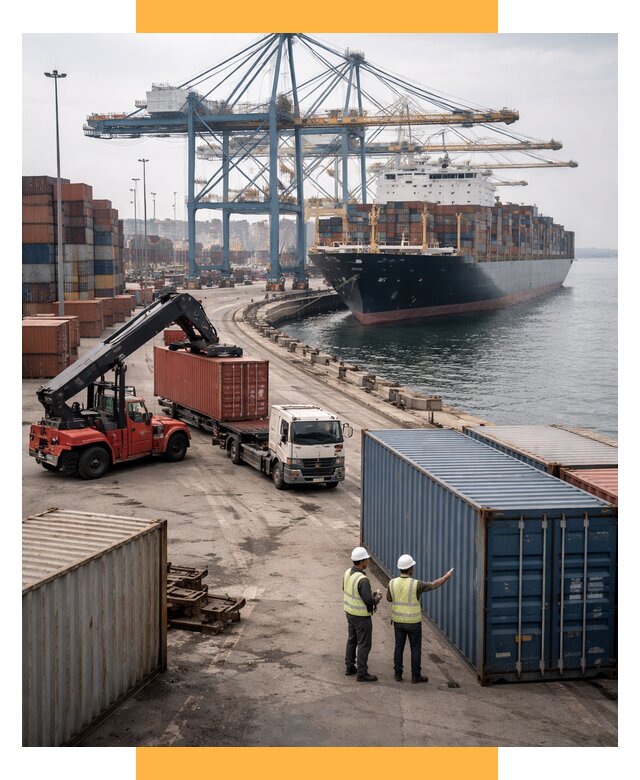 Морские перевозки из Европы от 61026 р. за контейнер | СетСервис-Нжк