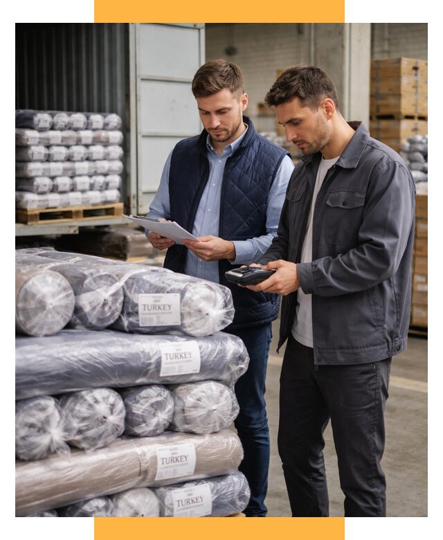 Доставка текстиля из Турции от 45770 р. под ключ, СетСервис-Нжк