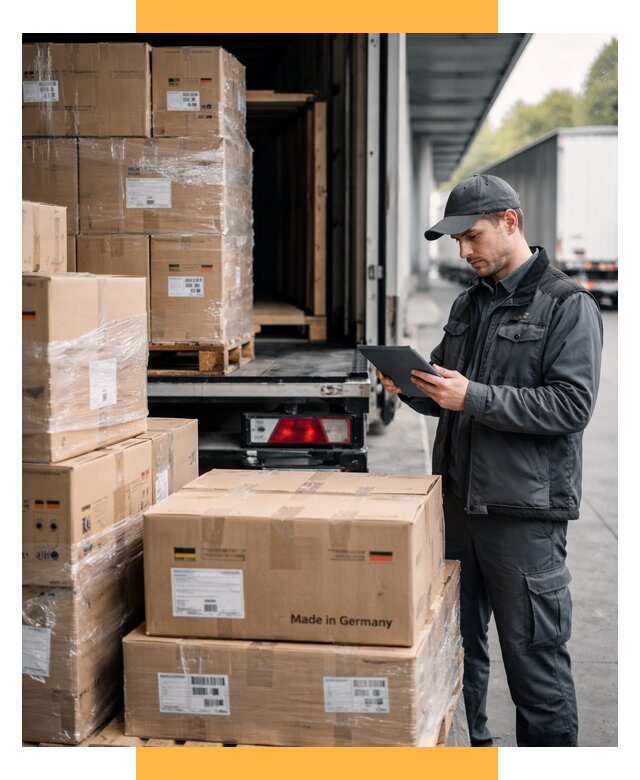 Доставка грузов из Германии от 45770 р. быстро - СетСервис-Нжк