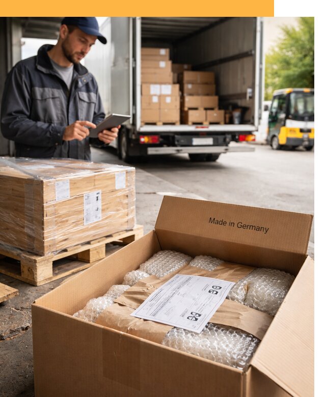Доставка грузов из Германии от 45770 руб с таможенным оформлением