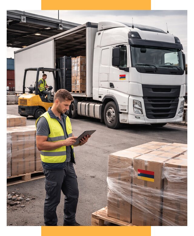 Автоперевозки из Армении от 96625 р. — услуги СетСервис-Нжк