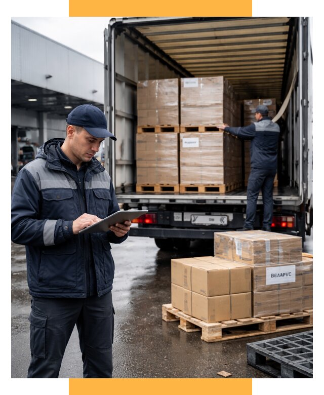 Доставка грузов из Беларуси от 15257 р. логистика СетСервис-Нжк