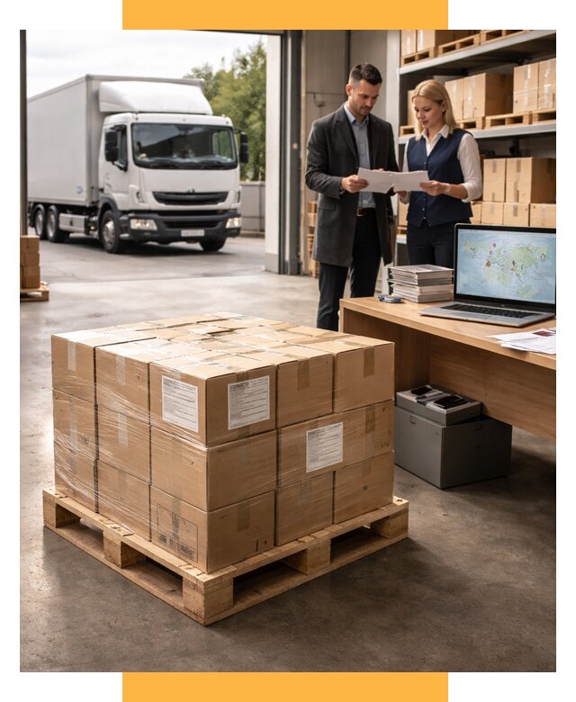 Доставка грузов в Европу от 7628 р. — логистика СетСервис-Нжк