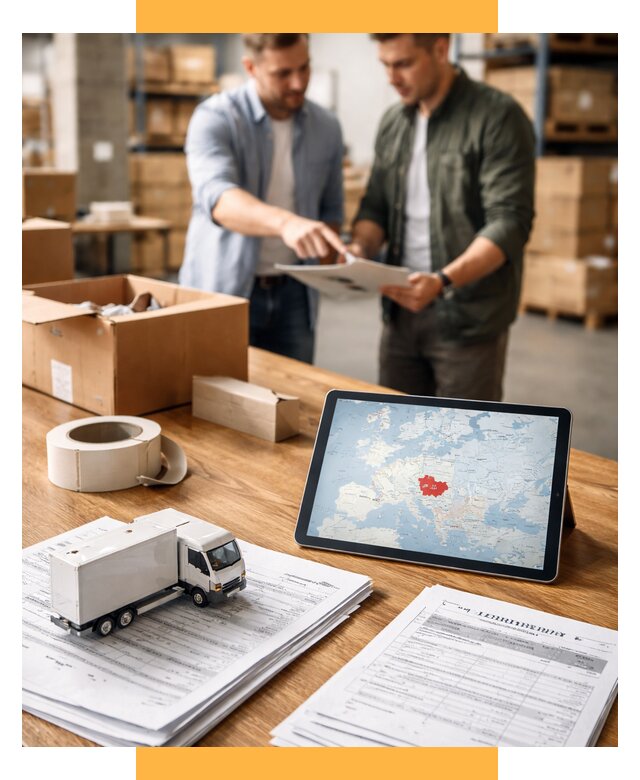 Доставка грузов в Чехию от 35599 р. - логистика СетСервис-Нжк