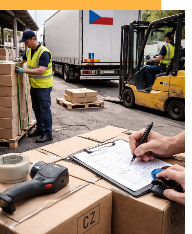 Доставка грузов в Чехию от 35599 руб, международные перевозки