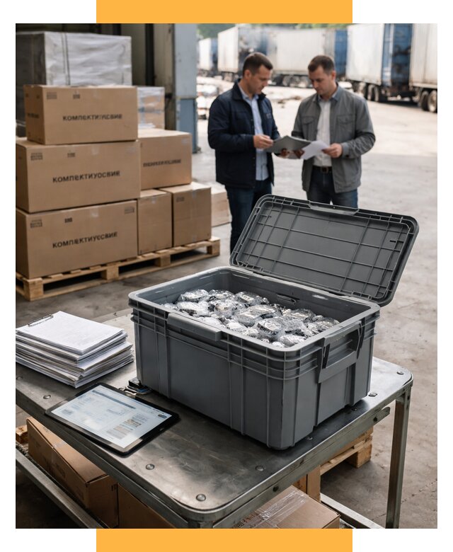 Перевозка комплектующих из Китая от 6611 р. | СетСервис-Нжк