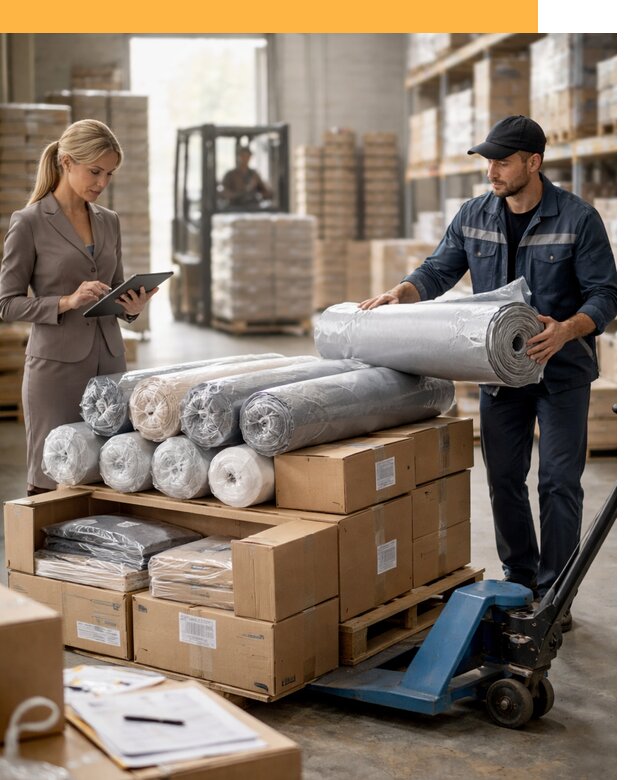 Перевозка текстиля по миру от 15257 руб. с таможней и страхованием