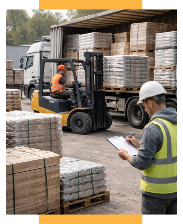 Перевозка строительных материалов от 5594 р. | СетСервис-Нжк