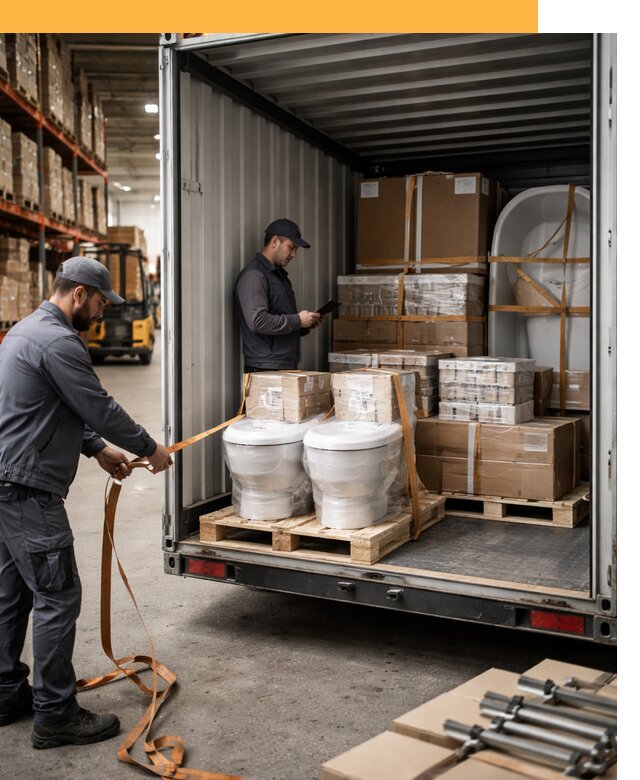 Перевозка сантехнического оборудования по России и миру от 1831