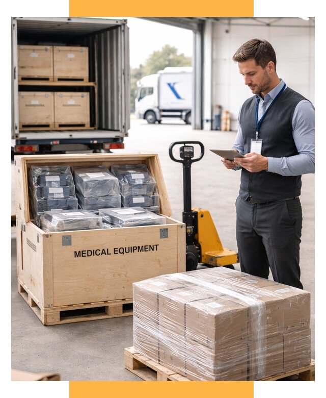 Перевозка медицинского оборудования от 15257 р. в СетСервис-Нжк