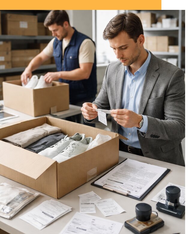 Таможенное оформление одежды и обуви по выгодной цене от 6611 руб