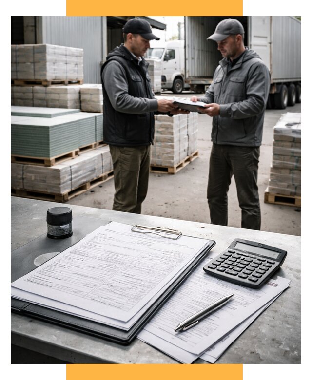 Таможенное оформление стройматериалов от 8645 р. | СетСервис-Нжк