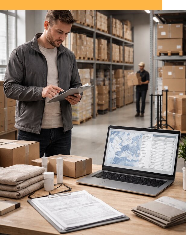 Закупка товаров в Европе под ключ: доставка, таможня от 7628 руб