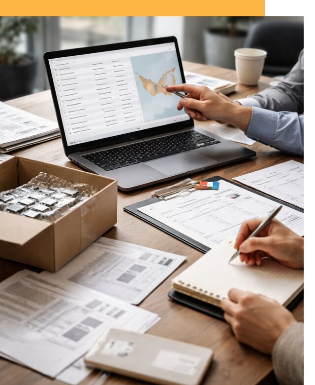 Поиск надежного поставщика в ОАЭ от 12205 рублей