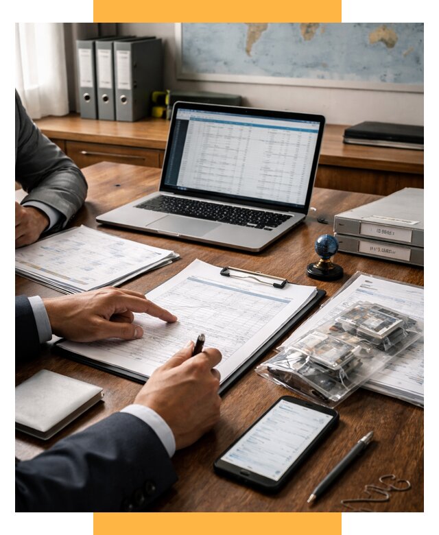 Проверка поставщика за рубежом от 8645 р. | СетСервис-Нжк аудит