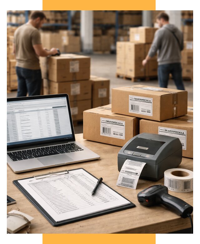 Маркировка импортных товаров от 4577 р. под ключ, СетСервис-Нжк